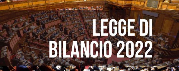 Legge di Bilancio 2022: novità e misure introdotte nel 2022 in Italia